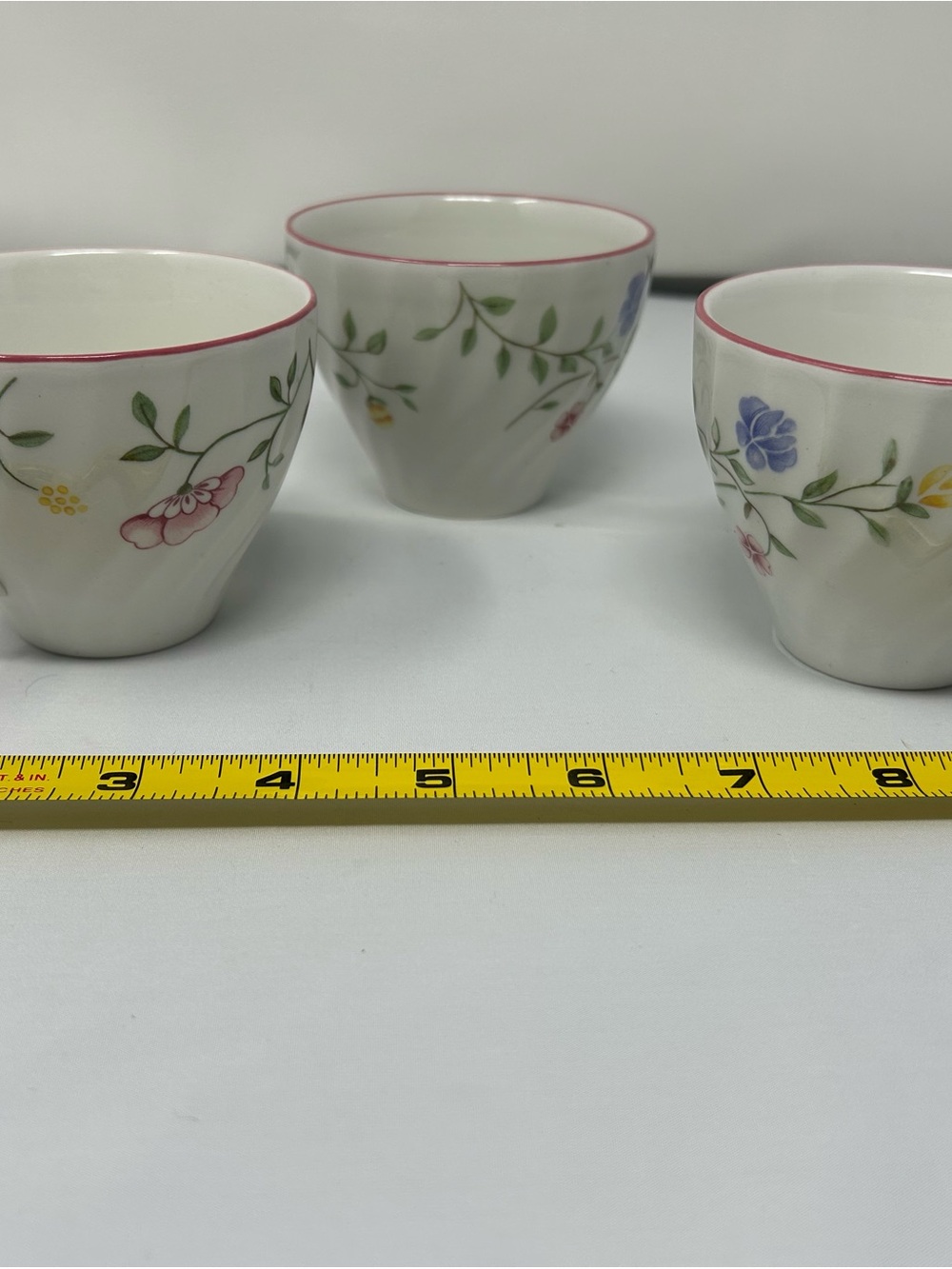 Johnson Brothers Summer Chintz 3 Teacups